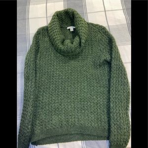 Banana republic green knit sweater